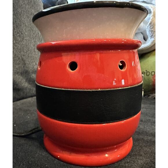 Scentsy Jolly Santa Suit Full Size Warmer - Retired - Used - Picture 3 of 13